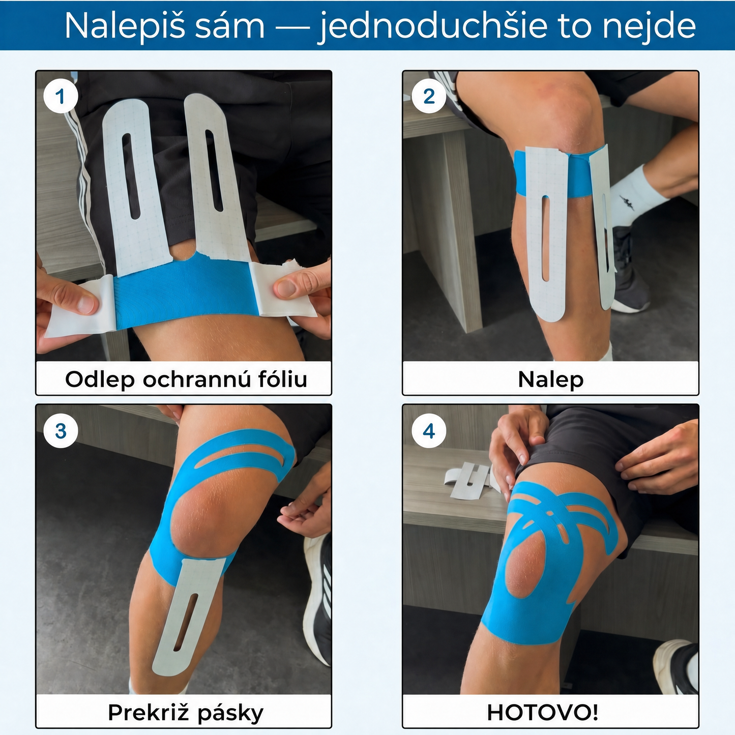 Zrevlika™ – Kolenná opora – 10 kusov